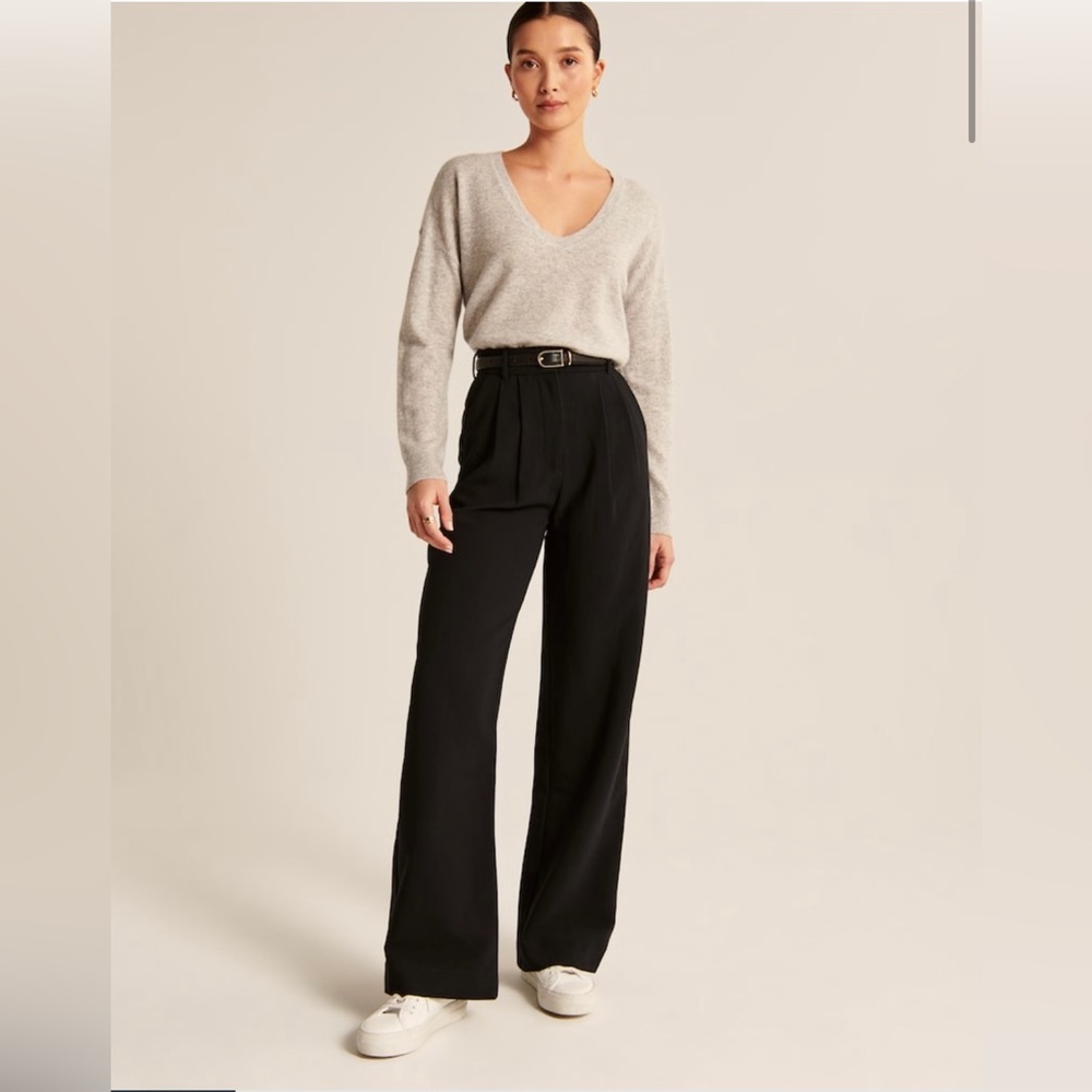 Abercrombie and fitch high waisted sloane pants